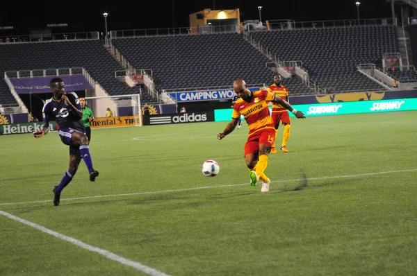 Orlando City Gastheer Van Het Fort Lauderdale Strikers Camping World — Stockfoto