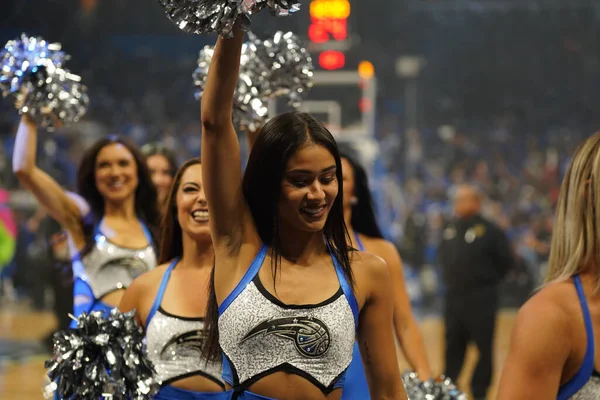 Orlando Magic Hosts Toronto Rapters Nba Playoff Στο Amway Arena — Φωτογραφία Αρχείου