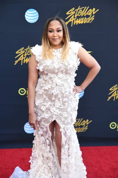 24 Mart 2018 Cumartesi günü Las Vegas 'taki Orleans Resort' ta düzenlenen 33. Yıldız Ödülleri Kırmızı Halı sırasında ünlüler.