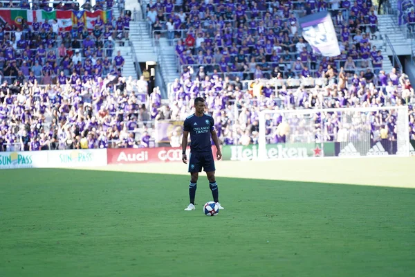 Orlando City Acoge Vancouver Whitecaps Orlando City Stadium Sábado Abril — Foto de Stock