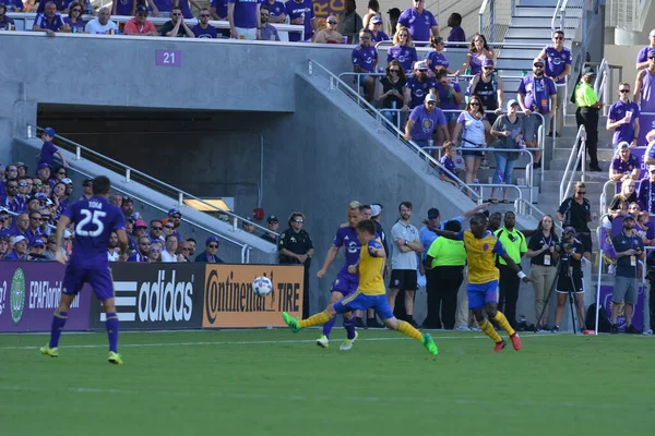 Orlando City Hostí Colorado Rapids Stadionu Orlando City Orlandu Floridě — Stock fotografie