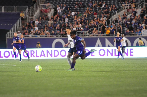 Orlando Pride Host Washington Spirit Camping World Stadium Orlando Florida — Stock Photo, Image