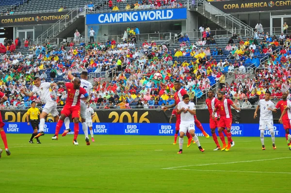 Bolivie Affronte Panama Lors Copa American Centenario Orlando Floride Camping — Photo