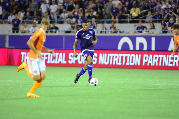 Orlando City Sediou Houston Dynamo Julho 2016 Camping World Stadium — Fotografia de Stock