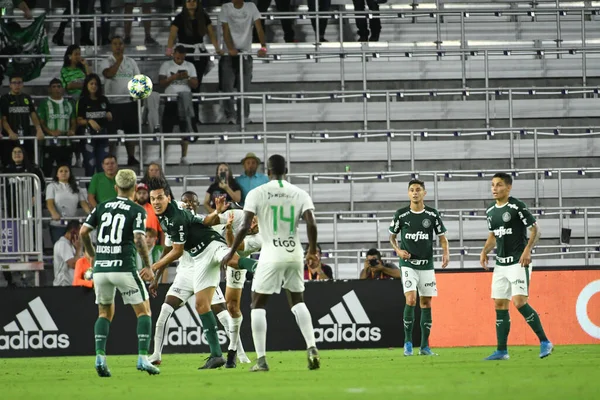 Florida Cup 2020 Palmeiras Partido Atlético Nacional Exploria Stadium Orlando — Foto de Stock