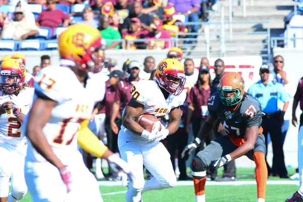 Florida Rattlers Enfrentan Bethune Cookman Wildcats Durante Los Clásicos Florida —  Fotos de Stock