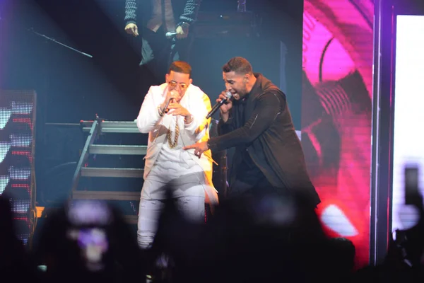 Daddy Yankee Don Omar Concierto Amway Center Orlando Florida Agosto — Foto de Stock