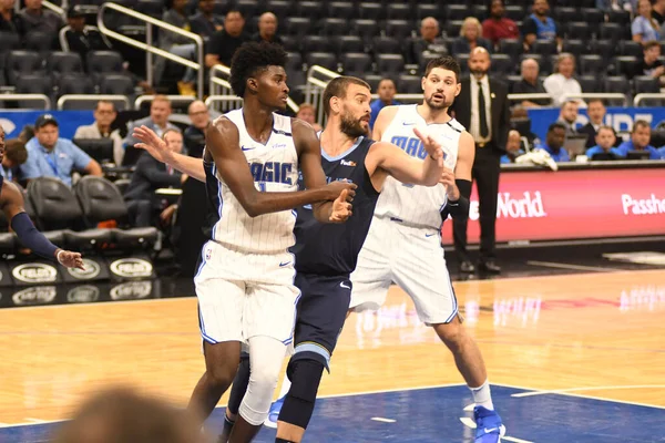 Orlando Magic Hospeda Memphis Grizzilies Amway Center Orlando Florda Outubro — Fotografia de Stock