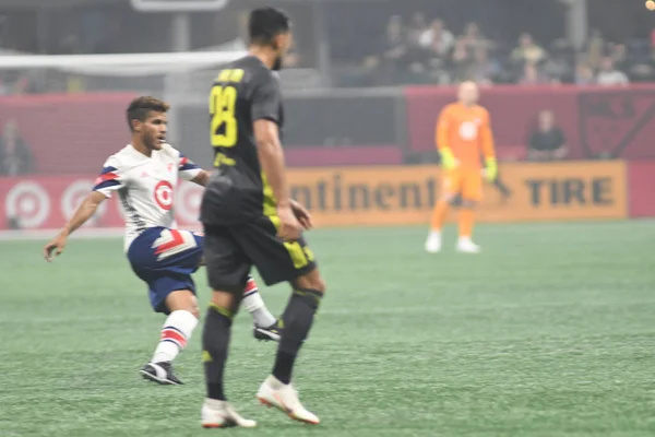 Mls All Star Juventus Mercedez Benz Stadium Atlanta Georgia Den — Stockfoto