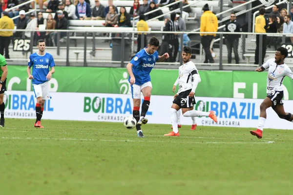 Rangers Gegen Corinthians Während Des Florida Cup Spectrum Stadium Januar — Stockfoto