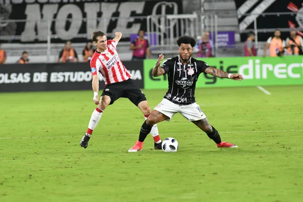 Korintliler, 10 Ocak 2018 'de Orlando City Stadyumu' nda düzenlenen Florida Kupası 'nda PSV Eindhoven' a karşı..  