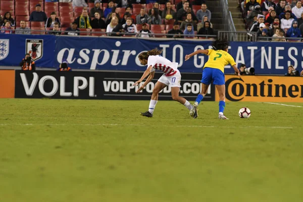 Shebelieves Cup Final Con Usa Brasil Raymond James Stadium Tampa — Foto de Stock