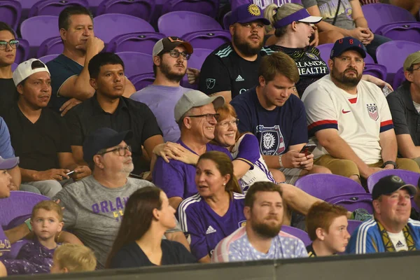 Orlando City Hosts Philadelphia Union Exploria Stadium Orlando Florida Wednesday — Stock Photo, Image