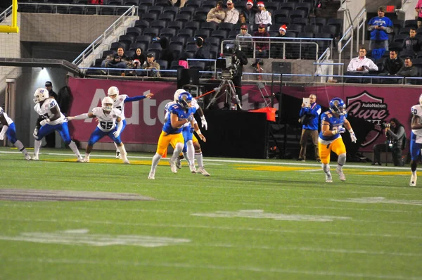 Georgia State Čelí San Jose State Během Cure Bowl Stadionu — Stock fotografie