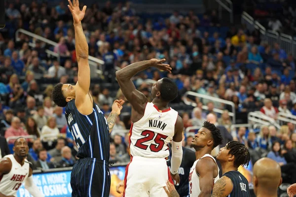 Kosárlabda Játék Nba Szezon Orlando Magic Miami Heat Január 2020 — Stock Fotó