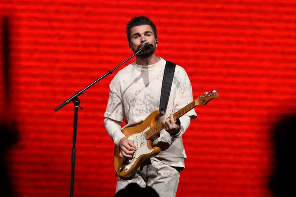 Juanes Concerto Amway Center Orlando Florida Apri 2018 Crédito Foto — Fotografia de Stock