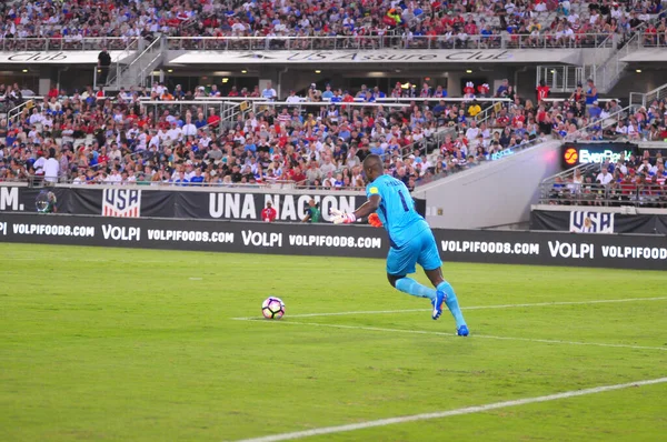 Usa Fotbalový Tým Hostitel Trinidad Tobago Everbank Field Jacksonville Florida — Stock fotografie