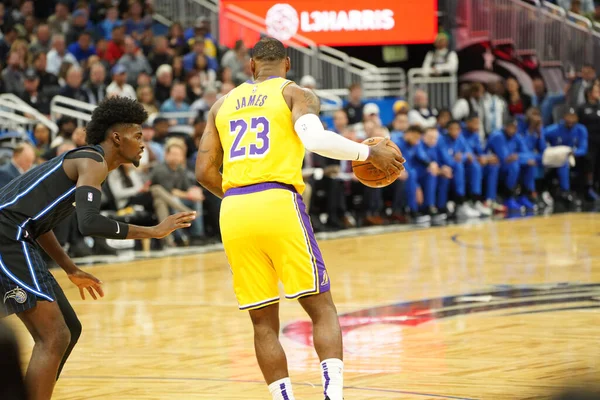 Orlando Magic Organiseert Lakers Het Amway Center Orlando Forida Woensdag — Stockfoto