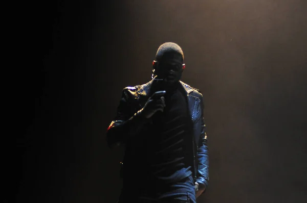 Cantante Usher Realiza Amway Center Orlando Florida Diciembre 2015 —  Fotos de Stock
