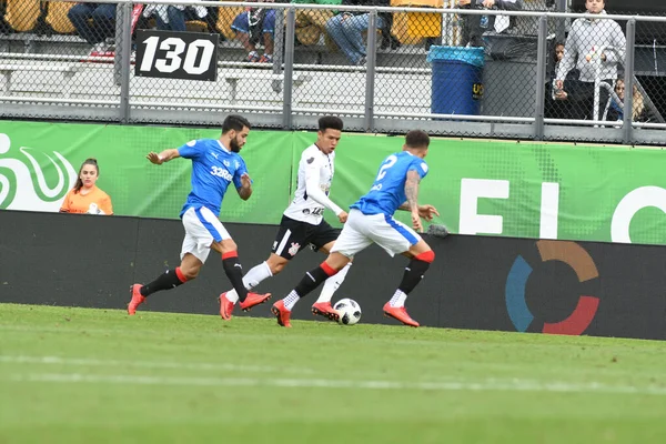 Rangers Corinthians Durante Copa Flórida Spectrum Stadium Janeiro 2018 Orlando — Fotografia de Stock