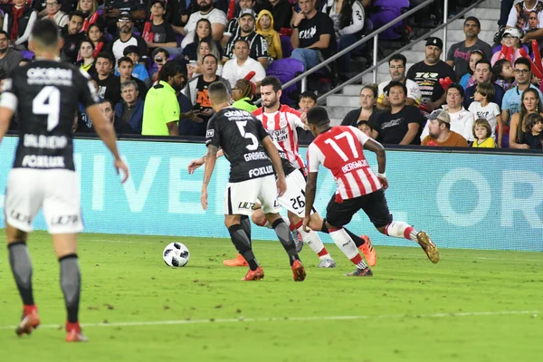 Corinthians Psv Eindhoven Tijdens Florida Cup Het Orlando City Stadium — Stockfoto