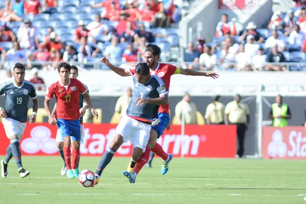 Costa Rica Affronte Paraguay Lors Centenario Copa America Camping World — Photo