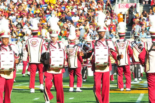 Florida Rattlers Face Bethune Cookman Wildcats Durig Florida Classics Camping — стокове фото