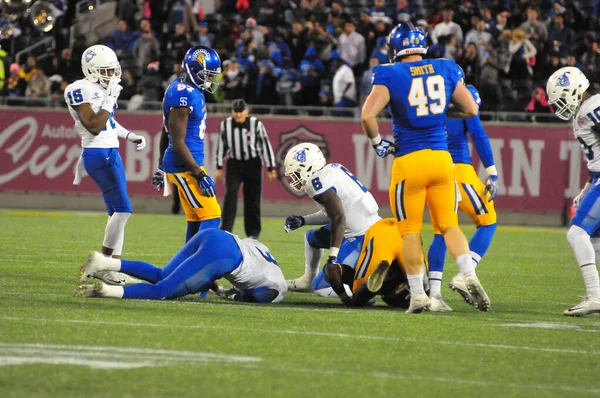 Georgia State Face San Jose State Podczas Cure Bowl Camping — Zdjęcie stockowe