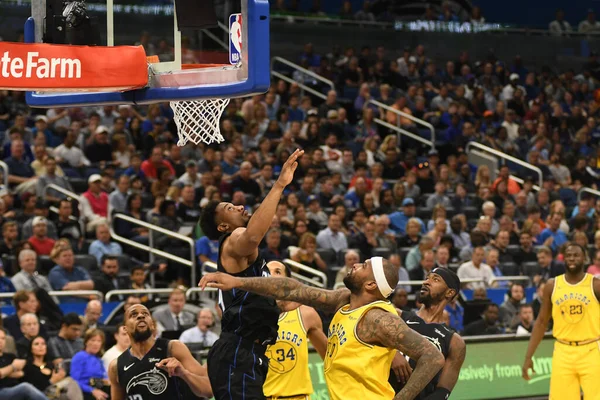 Orlando Magic Hospeda Golden State Warriors Amway Center Orlando Florida — Fotografia de Stock