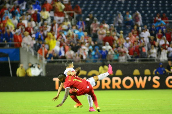 Bolivia Möter Panama Copa American Centenario Orlando Florida Camping World — Stockfoto