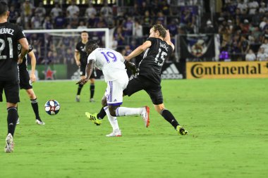 Orlando City SC 14 Ağustos 2019 Çarşamba günü Exploria Stadyumu 'nda Sporting Kansas SC' ye ev sahipliği yaptı..  