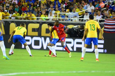 Brezilya, 8 Haziran 2016 tarihinde Orlando Florida 'daki Copa America Centenario' da Haiti ile karşılaştı..