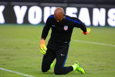 ABD Futbol Takımı 6 Eylül 2016 'da Jacksonville Florida EverBank Field' da Trinidad & Tobago 'ya ev sahipliği yaptı..