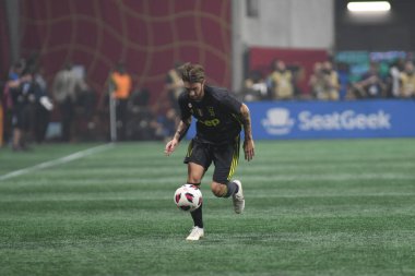 1 Ağustos 2018 tarihinde Atlanta 'daki Mercedez Benz Stadyumu' nda tüm yıldızlar Juventus 'a karşı..  