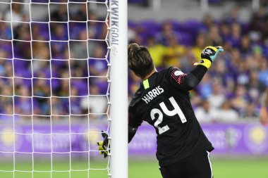 Orlando Pride 28 Haziran 2018 'de Orlando City Stadyumu' nda Houston Dash 'e ev sahipliği yaptı..  