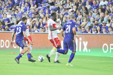 Orlando City, 5 Temmuz 2017 'de Orlando City Stadyumu' nda Toronto FC 'ye ev sahipliği yaptı..  