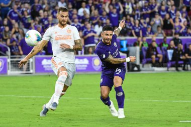 Orlando City SC, 6 Ağustos Salı günü Orlando Florida 'daki Exploria Stadyumu' nda oynanan ABD Kupası sırasında Atlanta United FC 'ye ev sahipliği yaptı..