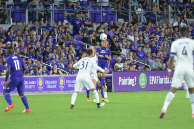 Orlando City 26 Ağustos 2017 'de Orlando City Stadyumu' nda Vancouver Whitecaps 'a ev sahipliği yaptı..  