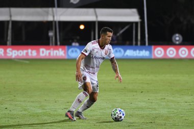 Real Salt Lake, 12 Temmuz 2020 'de Orlando Florida' da düzenlenen MLS Sırt Turnuvası sırasında Colorado Rapids ile karşı karşıya.