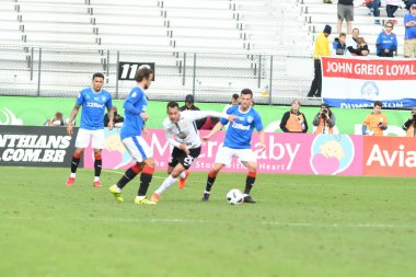 13 Ocak 2018 'de Orlando Florida' daki Spektrum Stadyumu 'nda düzenlenen Florida Kupası' nda Korucular Corinthianlara karşı..