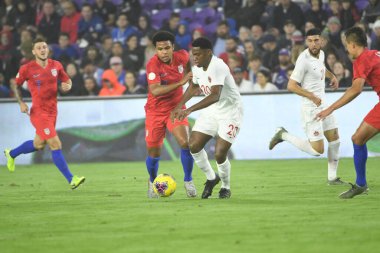 Amerikan Futbol Takımı 15 Kasım 2019 Cuma günü Orlando Florida 'daki Exploria Stadyumu' nda oynanan Concacaf Uluslar Ligi karşılaşmasında Kanada 'ya ev sahipliği yapmaktadır.