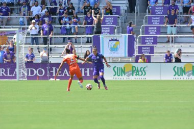 Orlando Pride, 24 Haziran 2017 tarihinde Orlando City Stadyumu 'nda Houston Dash' e ev sahipliği yaptı..  
