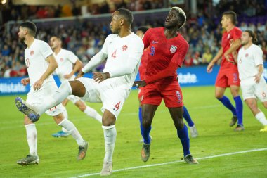 Amerikan Futbol Takımı 15 Kasım 2019 Cuma günü Orlando Florida 'daki Exploria Stadyumu' nda oynanan Concacaf Uluslar Ligi karşılaşmasında Kanada 'ya ev sahipliği yapmaktadır.