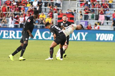 Flamengo Eintracht Frankfurt 'a karşı 12 Ocak 2019 Cumartesi günü Orlando City Stadyumu' nda.  