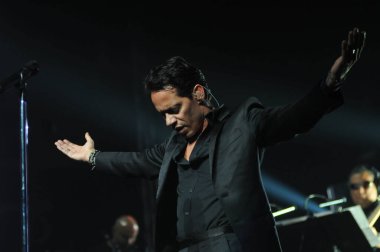 Latin şarkıcı Marc Anthony 5 Ekim 2014 'te Orlando Florida' daki Amway Center 'da konser verdi.. 