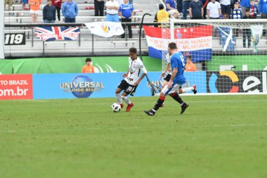 13 Ocak 2018 'de Orlando Florida' daki Spektrum Stadyumu 'nda düzenlenen Florida Kupası' nda Korucular Corinthianlara karşı..