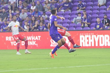 Orlando City 21 Temmuz 2019 tarihinde Florida, Orlando 'da Exploria Stadyumu' nda New York Red Bulls 'a ev sahipliği yaptı..