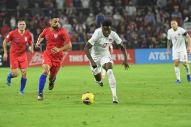 Amerikan Futbol Takımı 15 Kasım 2019 Cuma günü Orlando Florida 'daki Exploria Stadyumu' nda oynanan Concacaf Uluslar Ligi karşılaşmasında Kanada 'ya ev sahipliği yapmaktadır.