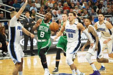 Orlando Magic, Boston Celtics 'i 24 Ocak 2020' de Orlando, Florida 'da Amway Center' da ağırladı.
