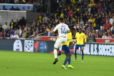 ABD Erkekler Milli Takımı 21 Mart 2019 'da Orlando City Stadyumu' nda Ekvador Milli Takımı 'na ev sahipliği yaptı.. 